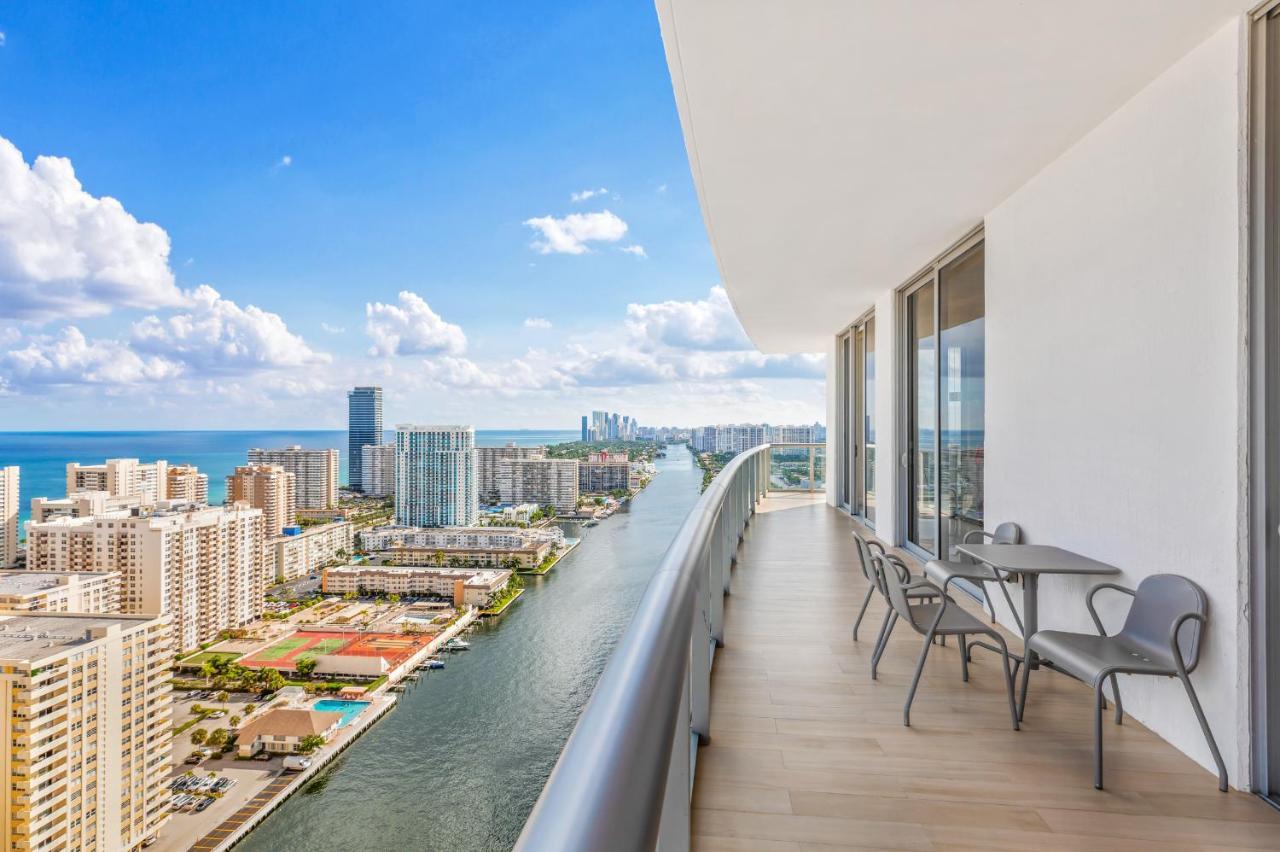 Beachwalk Resort Ph - Dream-Sky Mansion 3Dbr And 3Ba Luxury Penthouse Hallandale Beach Luaran gambar