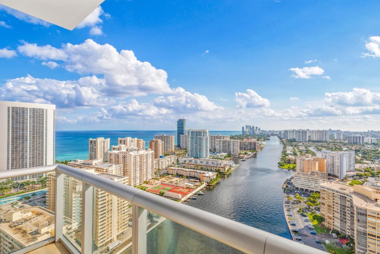 Beachwalk Resort Ph - Dream-Sky Mansion 3Dbr And 3Ba Luxury Penthouse Hallandale Beach Luaran gambar