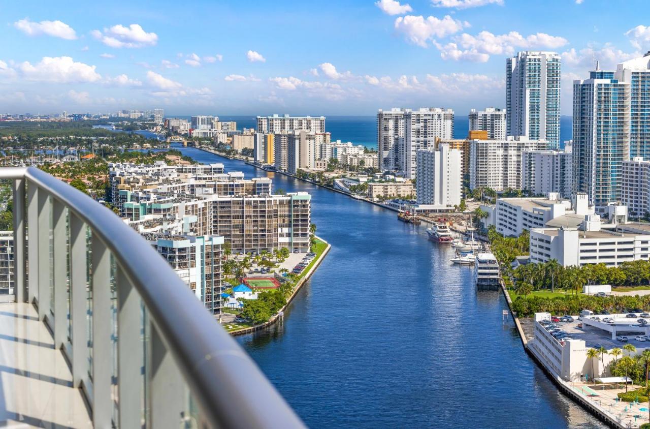 Beachwalk Resort Ph - Dream-Sky Mansion 3Dbr And 3Ba Luxury Penthouse Hallandale Beach Luaran gambar
