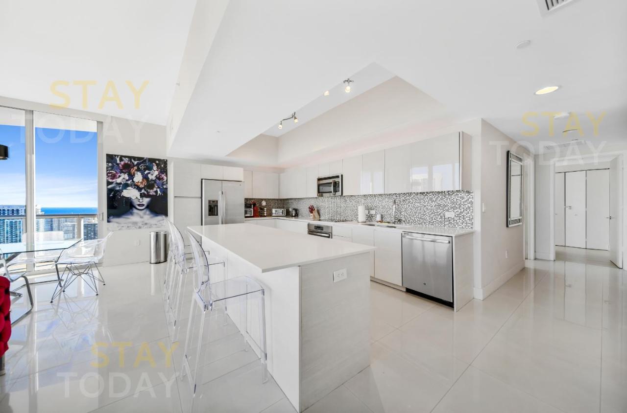 Beachwalk Resort Ph - Dream-Sky Mansion 3Dbr And 3Ba Luxury Penthouse Hallandale Beach Luaran gambar