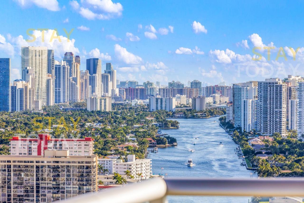 Beachwalk Resort Ph - Dream-Sky Mansion 3Dbr And 3Ba Luxury Penthouse Hallandale Beach Luaran gambar